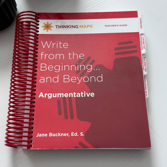 "Write from the Beginning and Beyond Argumentative" Spiral Bound Teacher's Guide - Picture 2 of 4